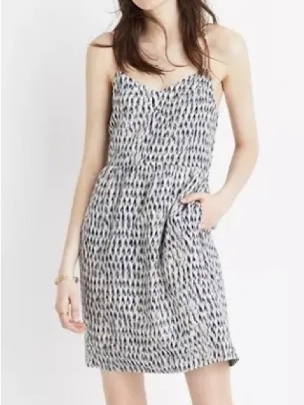 Madewell Silk Sunlight Cami Dress